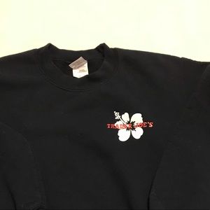 Navy Blue Trader Joe’s Retro Vintage Sweatshirt